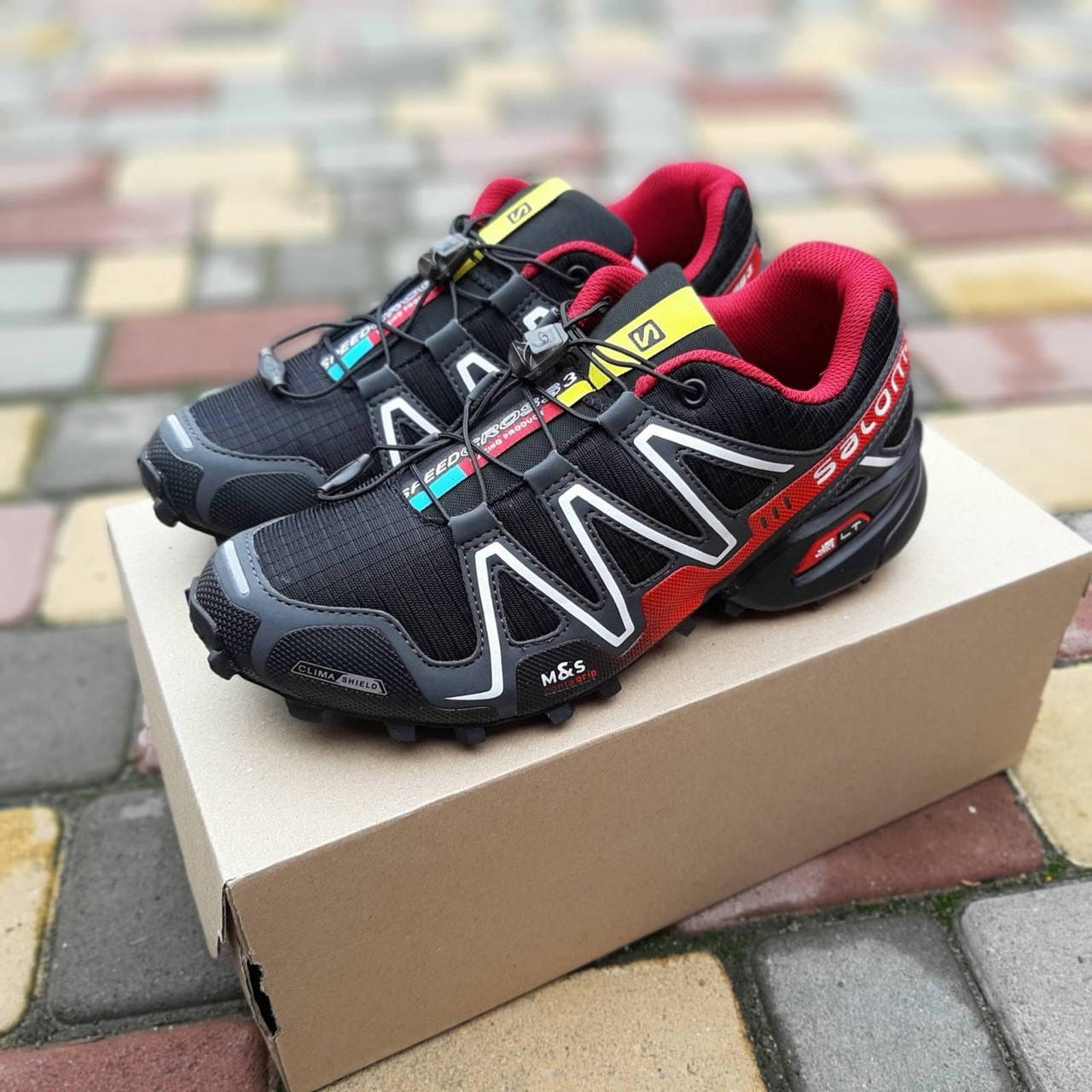Salomon Speedcross 3 мужские летние черные кроссовки на шнурках. Весенние мужские на сетке кроссы. 44, Черный
Salomon Speedcross 3 мужские летние черные кроссовки на шнурках. Весенние мужские на сетке кроссы. 44, Черный