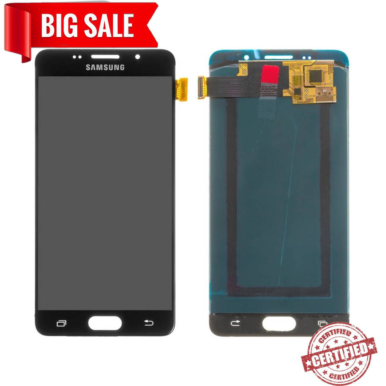 Модуль (сенсор + дисплей) для Samsung A510F, A5100, A510FD, A510M, A510Y Galaxy A5 (2016), OLED черный
Модуль (сенсор + дисплей) для Samsung A510F, A5100, A510FD, A510M, A510Y Galaxy A5 (2016), OLED черный