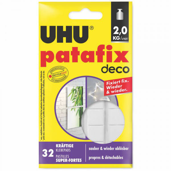 Подушечки UHU PATAFIX Deco 32 шт.
Подушечки UHU PATAFIX Deco 32 шт.