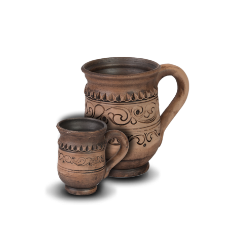 Чашка кавова глиняна висока "Селянська" 0.1 л розміри в асортименті, Коричневый
Чашка кавова глиняна висока "Селянська" 0.1 л розміри в асортименті, Коричневый