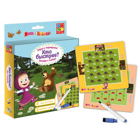 Игры с маркерами "Кто быстрее" VT2103-04 
Игры с маркерами "Кто быстрее" VT2103-04