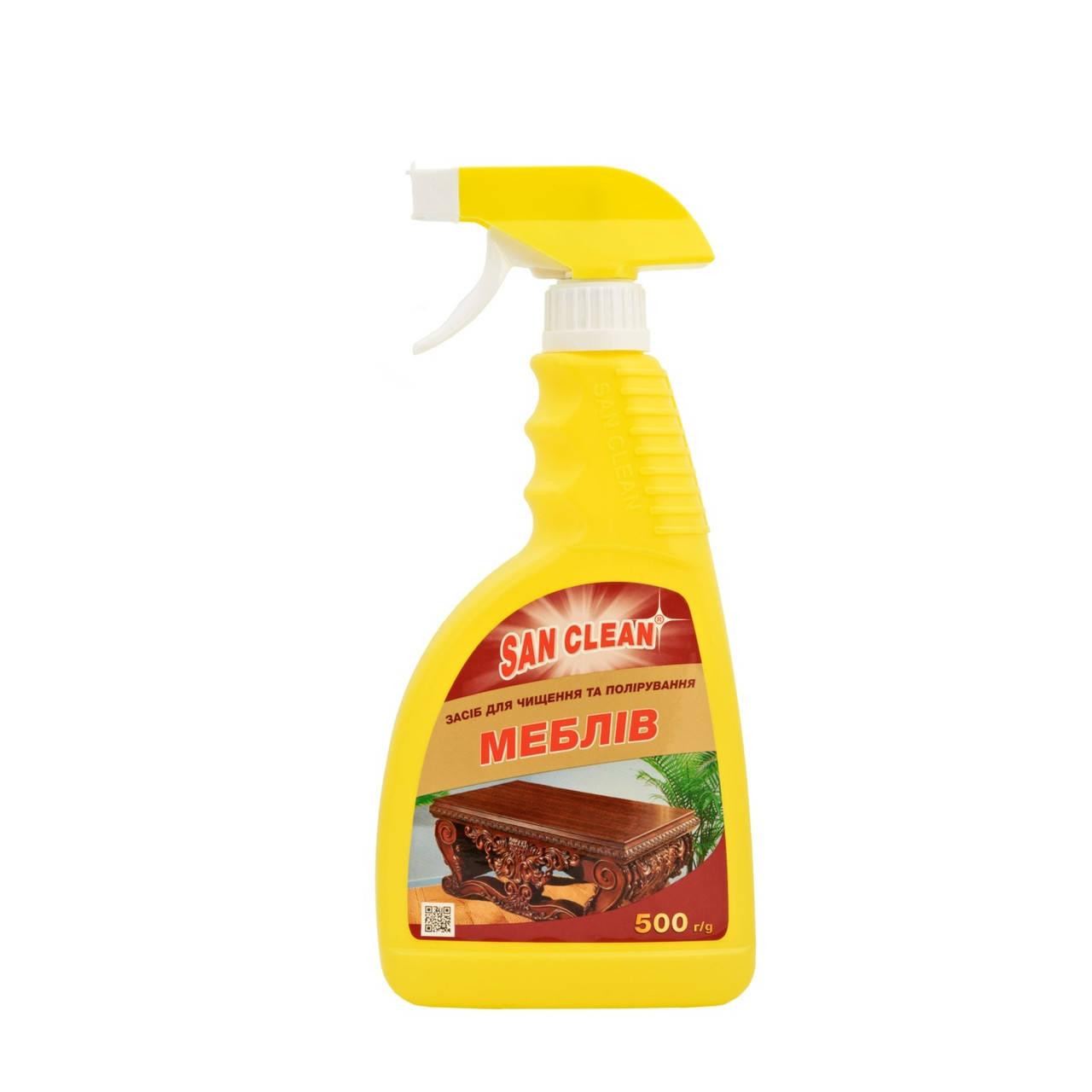 Средство для чистки и полировки мебели San Clean Furniture Wax Cleaner с распылителем 500 г.
Средство для чистки и полировки мебели San Clean Furniture Wax Cleaner с распылителем 500 г.