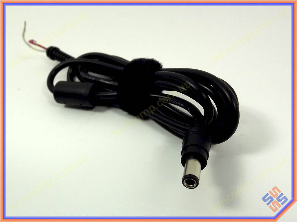 DC кабель (6.3*3.0) для Toshiba (60W - 120W). От блока питания к ноутбуку. Кабель с ферритовым фильтром и
DC кабель (6.3*3.0) для Toshiba (60W - 120W). От блока питания к ноутбуку. Кабель с ферритовым фильтром и