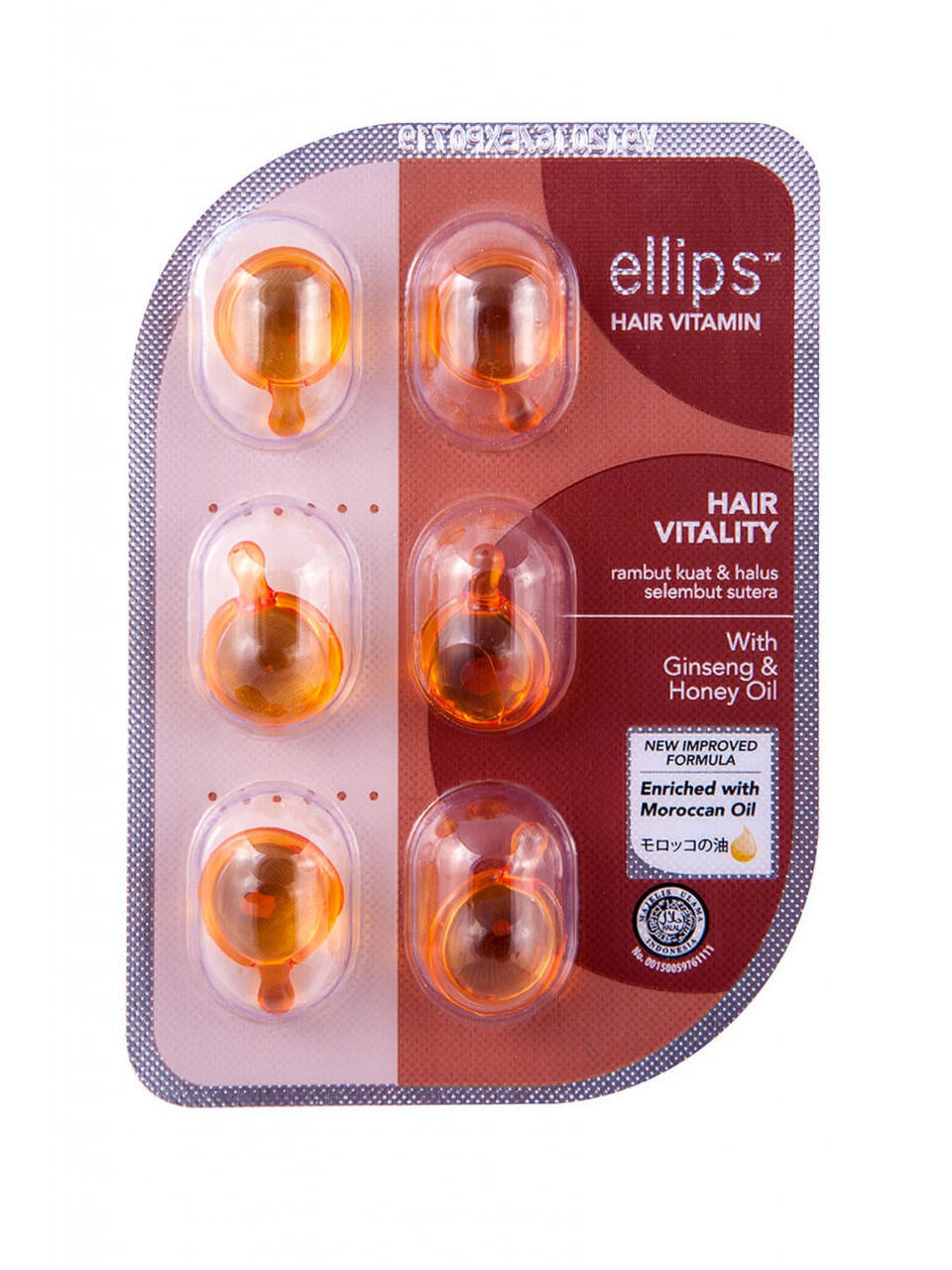 Витамины для волос Ellips Hair Vitamin Treatment Здоровье волос женьшенем и медом (Hair Vitality)
Витамины для волос Ellips Hair Vitamin Treatment Здоровье волос женьшенем и медом (Hair Vitality)