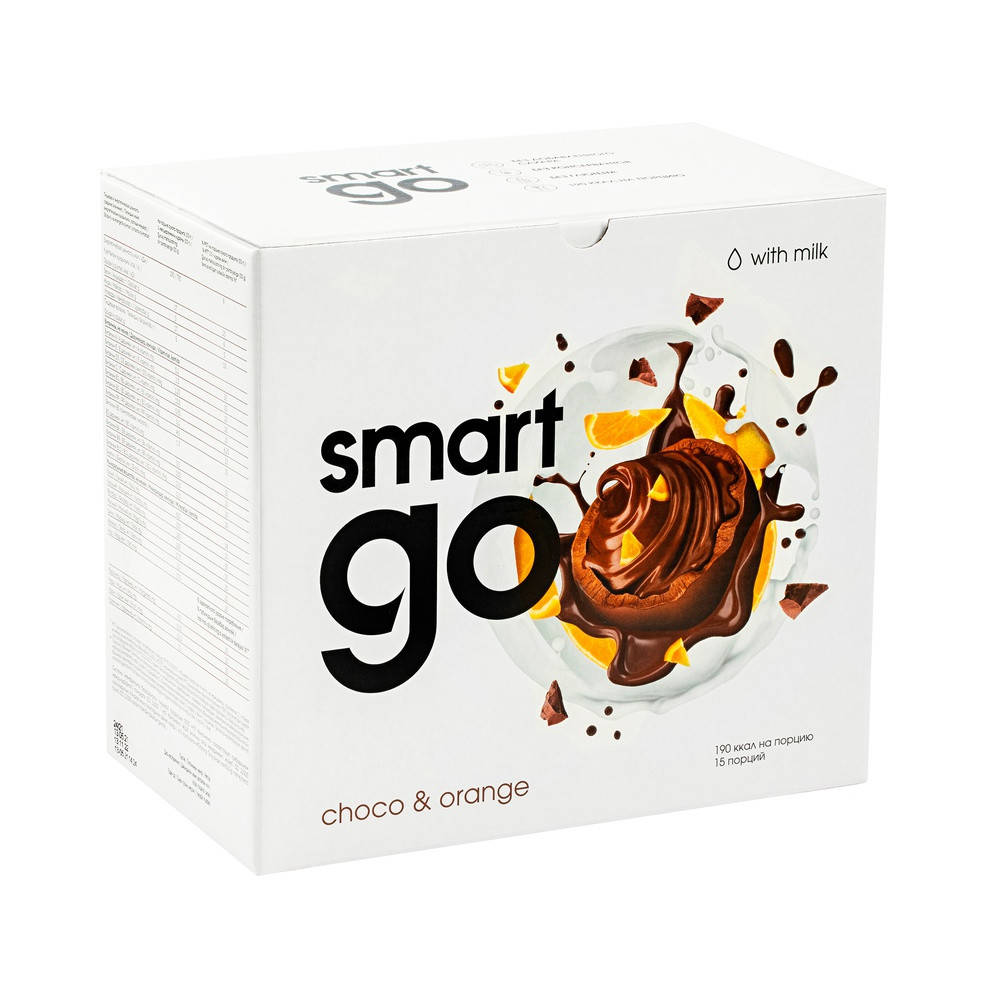 Функциональное питание для похудения Сбалансированное питание Smart GO «Апельсин – шоколад», 15 порций
Функциональное питание для похудения Сбалансированное питание Smart GO «Апельсин – шоколад», 15 порций