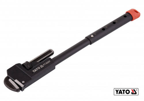 Ключ трубный телескопический YATO 400-550 ММ (16"/18"/20"/22") Ø80 ММ CRMO 55-60 HRC YT-22257
Ключ трубный телескопический YATO 400-550 ММ (16"/18"/20"/22") Ø80 ММ CRMO 55-60 HRC YT-22257