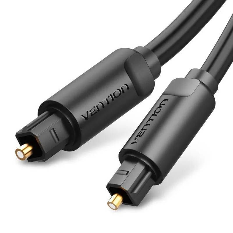 Кабель мультимедийный аудио оптический Vention BAEBF Toslink S/PDIF (Черный, 1.5м)
Кабель мультимедийный аудио оптический Vention BAEBF Toslink S/PDIF (Черный, 1.5м)