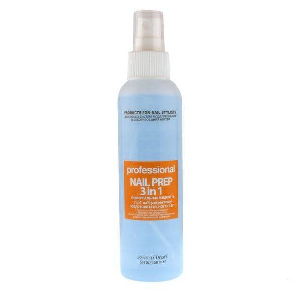 Засіб для підготовки нігтя Nail Prep 3 в 1 Jerden Proff 150 мл
Засіб для підготовки нігтя Nail Prep 3 в 1 Jerden Proff 150 мл