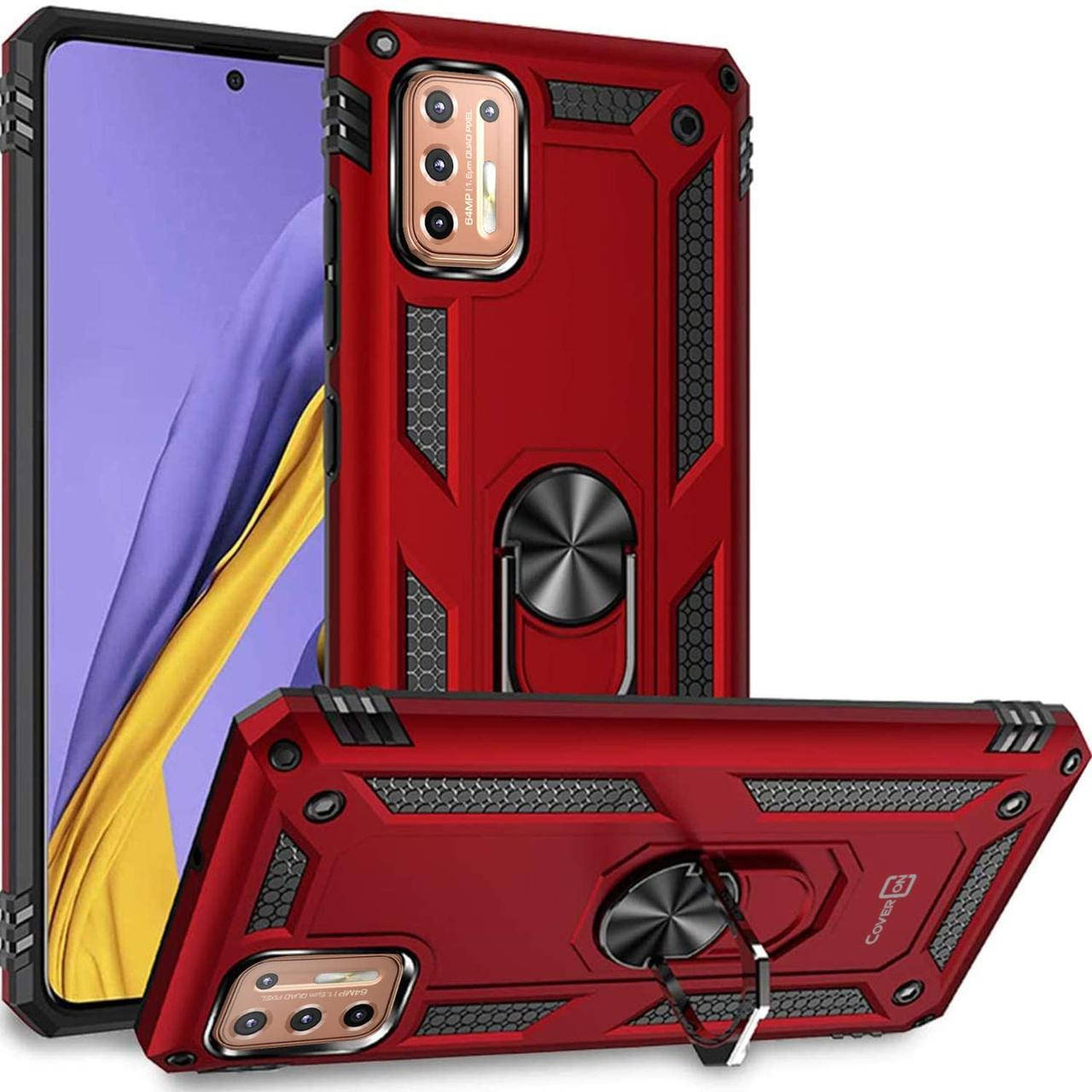 Чехол Shield для Motorola Moto G9 Plus бампер противоударный с подставкой Red, Красный
Чехол Shield для Motorola Moto G9 Plus бампер противоударный с подставкой Red, Красный