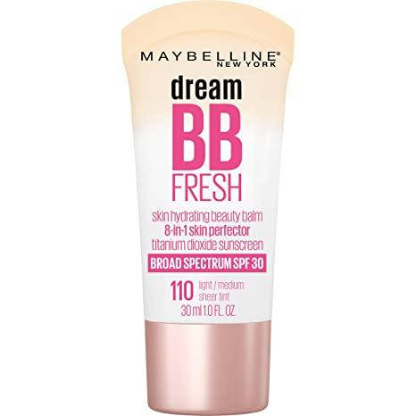 Увлажняющий BB-крем Maybelline Dream Fresh Skin, улучшающий кожу бальзам 8-в-1 с широким спектром защиты SPF
Увлажняющий BB-крем Maybelline Dream Fresh Skin, улучшающий кожу бальзам 8-в-1 с широким спектром защиты SPF