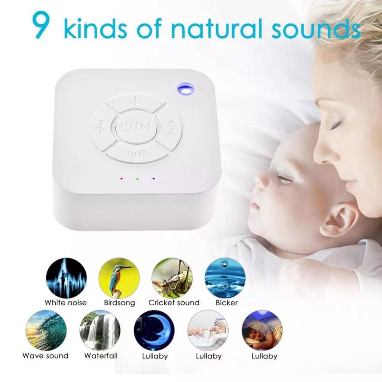 Генератор белого шума для сна 9 звуков White Noise Machine Белый шум колонка 36 часов работы
Генератор белого шума для сна 9 звуков White Noise Machine Белый шум колонка 36 часов работы