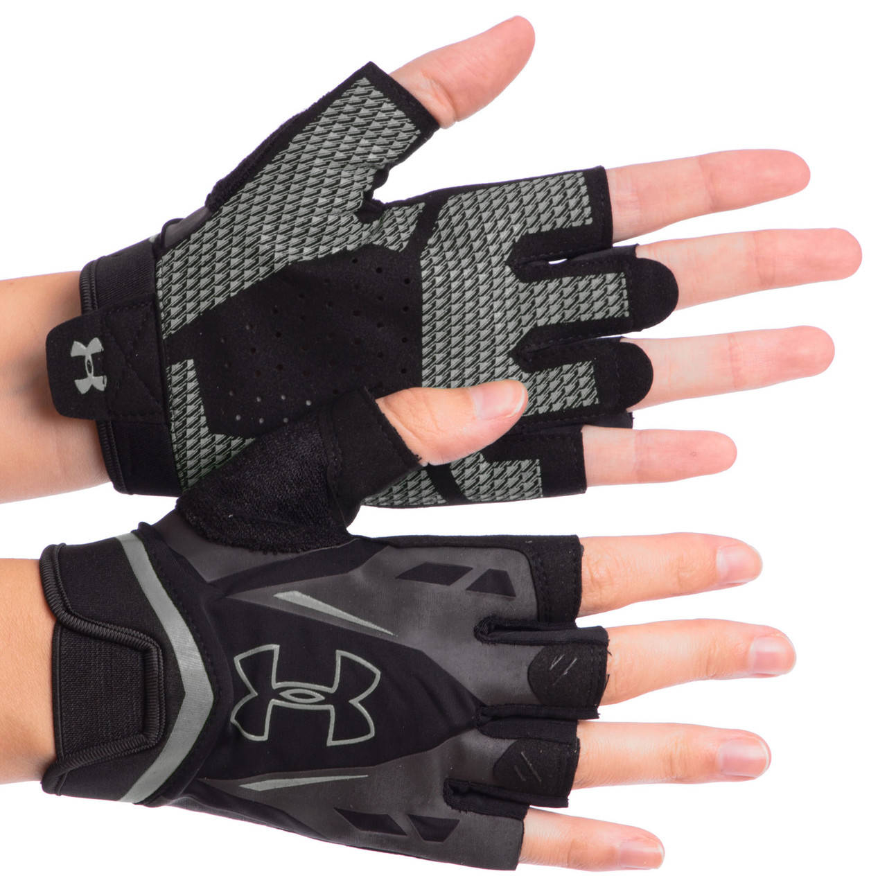 Перчатки для кроссфита и воркаута Under Armour WorkOut BC-6305-GR размер M-XL черный-серый
Перчатки для кроссфита и воркаута Under Armour WorkOut BC-6305-GR размер M-XL черный-серый