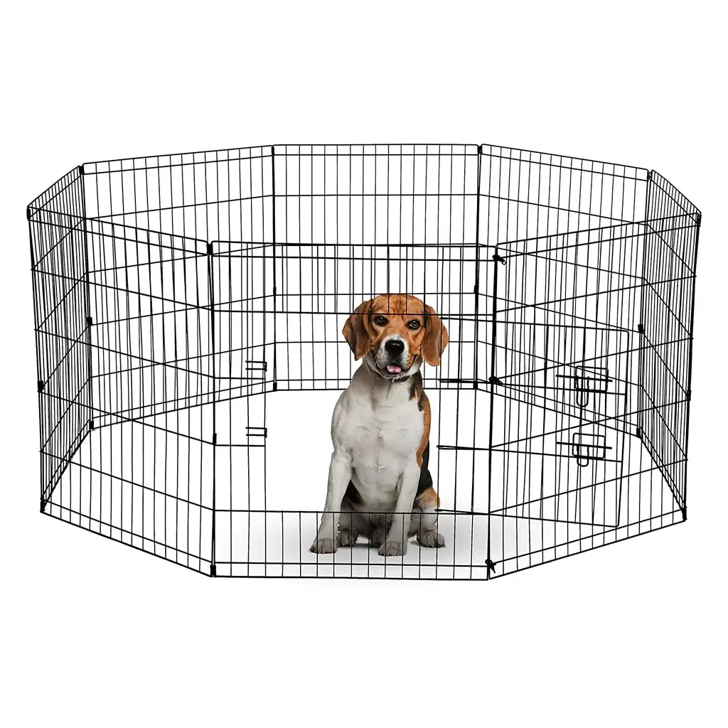 Металлический манеж для собак и щенков Pet Lux вольер для собак, высота 76 см, Черный
Металлический манеж для собак и щенков Pet Lux вольер для собак, высота 76 см, Черный