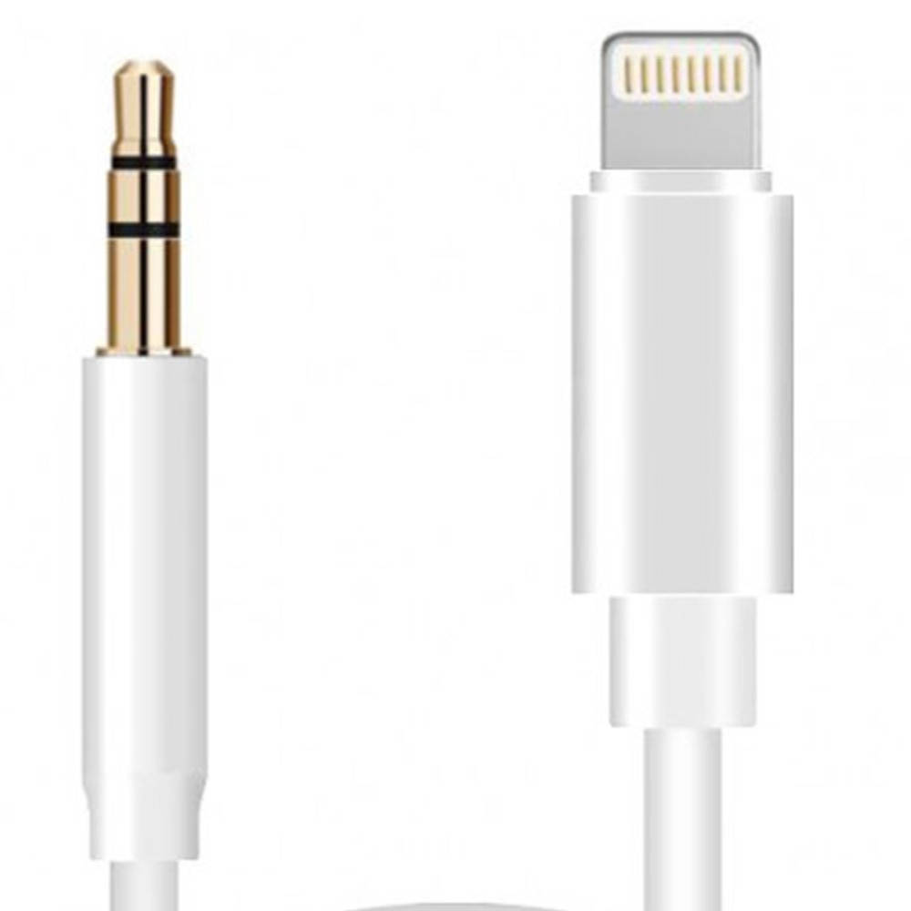 Аудио кабель (переходник) для Apple iPhone Lightning to 3,5 mm AUX Audio MH025, Белый
Аудио кабель (переходник) для Apple iPhone Lightning to 3,5 mm AUX Audio MH025, Белый