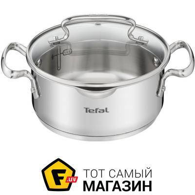 Кастрюля 2 все виды плит, для духовок Tefal Кастрюля с крышкой Duetto+ 2 л G7194355 нержавеющая сталь -,
Кастрюля 2 все виды плит, для духовок Tefal Кастрюля с крышкой Duetto+ 2 л G7194355 нержавеющая сталь -,