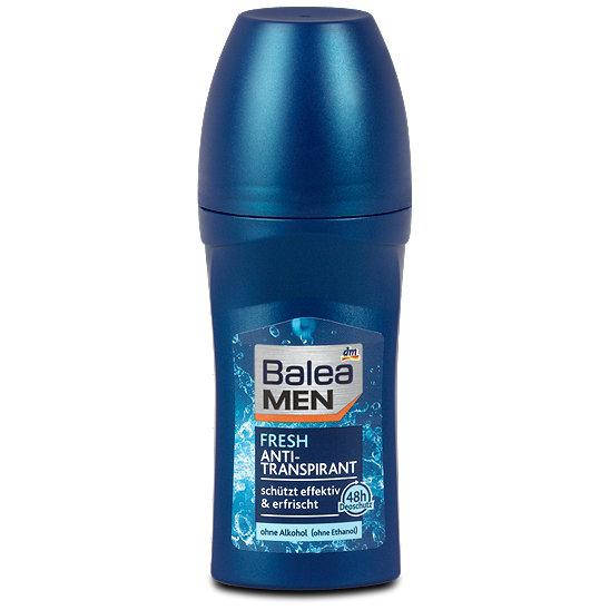 Шариковый дезодорант Balea Men Fresh 50 мл
Шариковый дезодорант Balea Men Fresh 50 мл