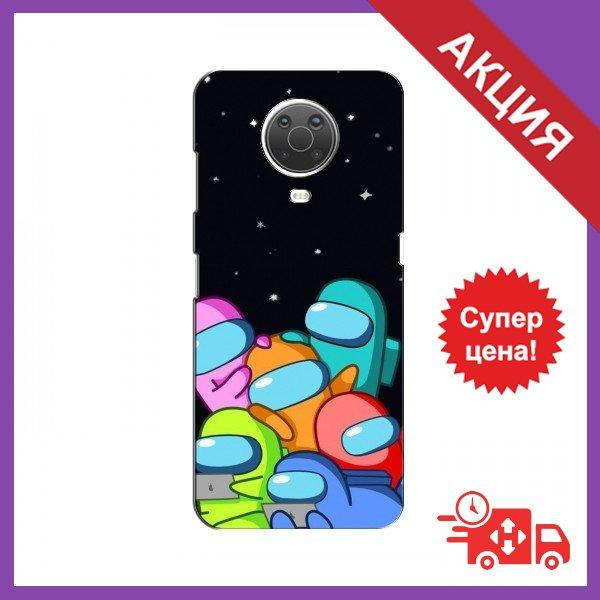 Силиконовый чехол для Нокиа / Чехол с изображением на Nokia G20 / Силиконовый бампер на Nokia G20 (Among Us
Силиконовый чехол для Нокиа / Чехол с изображением на Nokia G20 / Силиконовый бампер на Nokia G20 (Among Us