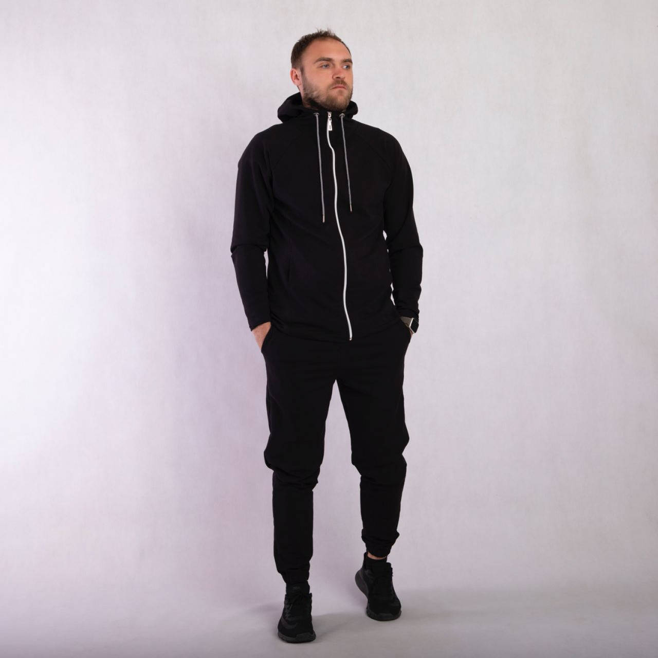 Мужской молодежный спортивный костюм 2х нитка " Молния Black " р. 44-52 48-50, Черный
Мужской молодежный спортивный костюм 2х нитка " Молния Black " р. 44-52 48-50, Черный