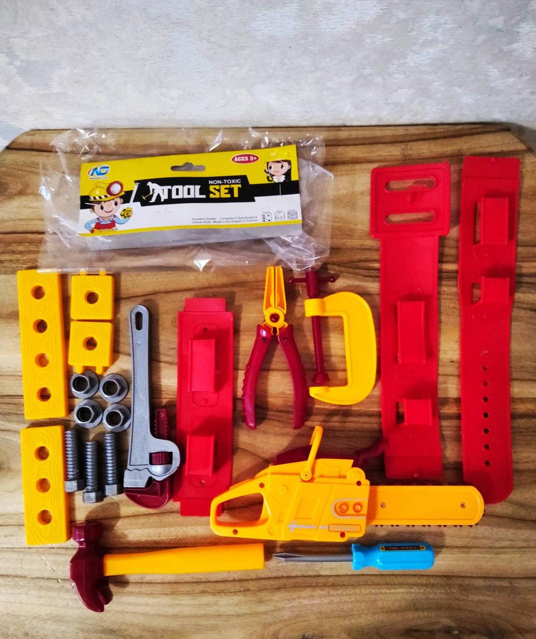 Детский набор инструментов Tool Set | Детские игрушки | Набор инструментов для мальчика |
Детский набор инструментов Tool Set | Детские игрушки | Набор инструментов для мальчика |