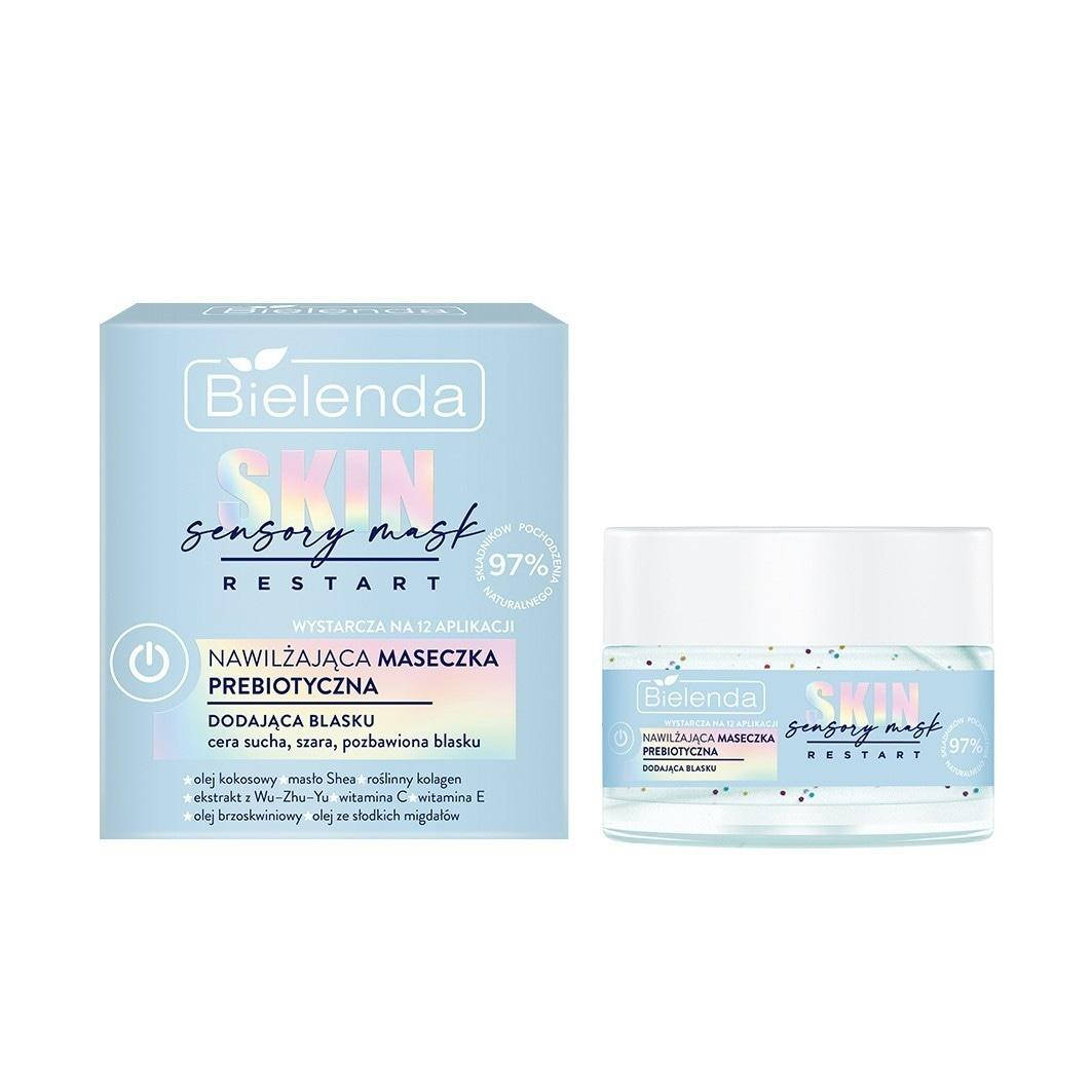 Увлажняющая пребиотическая маска Bielenda SKIN RESTART SENSORY MASK придающая сияние, 50 мл
Увлажняющая пребиотическая маска Bielenda SKIN RESTART SENSORY MASK придающая сияние, 50 мл