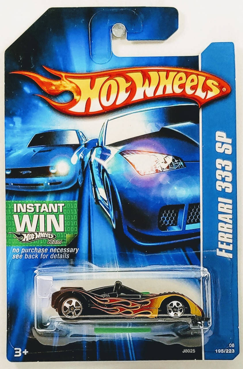 Машинка Hot Wheels - Ferrari 333 SP - 2007 (#195) black - J8025. Mattel. Оригинал, Черный
Машинка Hot Wheels - Ferrari 333 SP - 2007 (#195) black - J8025. Mattel. Оригинал, Черный