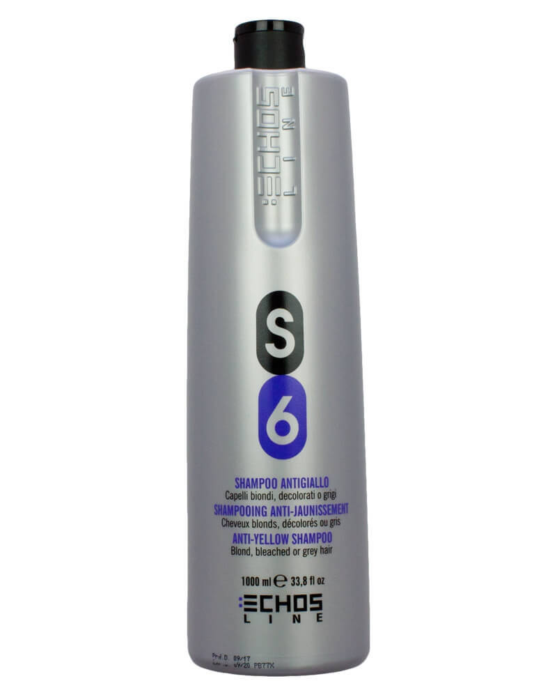 Шампунь против желтизны, для седых и осветленных волос - Echosline S6 Anti-Yellow Shampoo 1000мл. (Оригинал)
Шампунь против желтизны, для седых и осветленных волос - Echosline S6 Anti-Yellow Shampoo 1000мл. (Оригинал)
