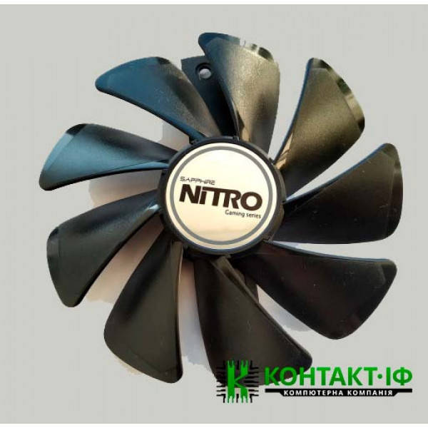 Вентилятор для відеокарти Sapphire Nitro Pulse RX 470/480/570/580/590 CF1015H12D (FD10015M12D)
Вентилятор для відеокарти Sapphire Nitro Pulse RX 470/480/570/580/590 CF1015H12D (FD10015M12D)
