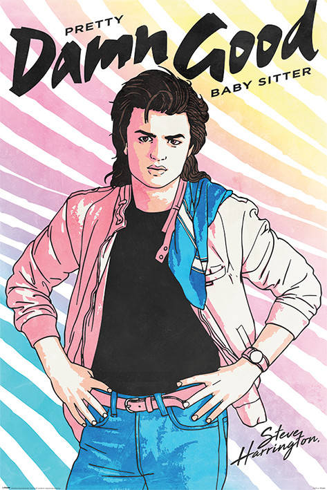 Постер плакат "Очень Странные Дела / Stranger Things (Damn Good Babysitter)" (ps-001764) 
Постер плакат "Очень Странные Дела / Stranger Things (Damn Good Babysitter)" (ps-001764)