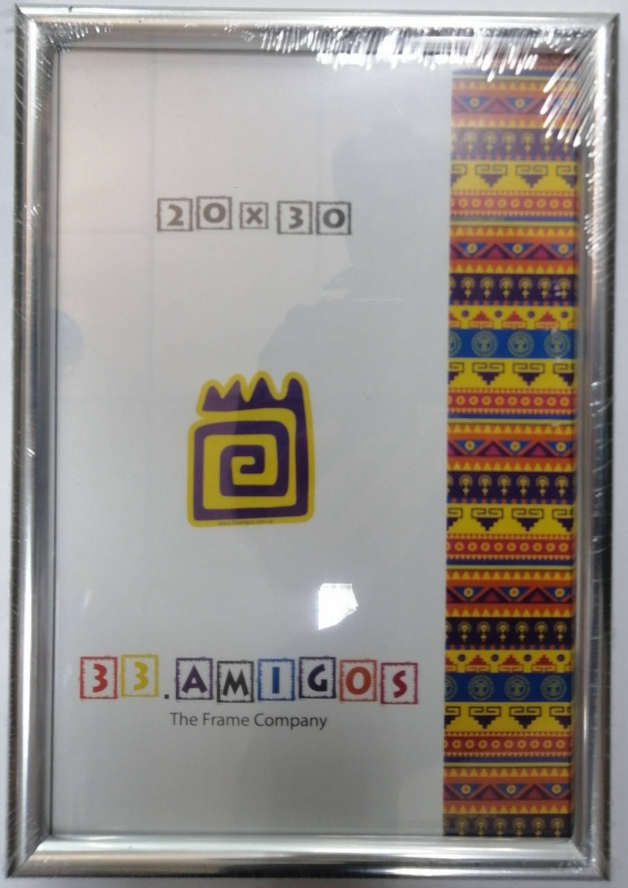 Рамка для фотографий серебристая 20х30, Серебристый
Рамка для фотографий серебристая 20х30, Серебристый