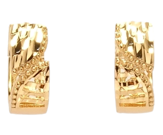 Серьги Xuping Позолота 18K колечки "Декоративный орнамент" 
Серьги Xuping Позолота 18K колечки "Декоративный орнамент"