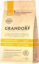 Grandorf (Грандорф) Living Probiotics 4 Meat & Brown Rice Sterilized 4 мяса для стерилизованных кошек, 2 кг
Grandorf (Грандорф) Living Probiotics 4 Meat & Brown Rice Sterilized 4 мяса для стерилизованных кошек, 2 кг