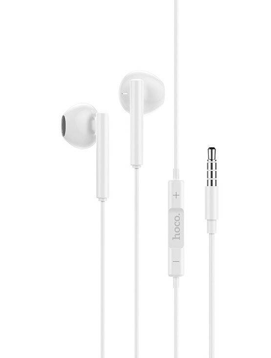 Наушники гарнитура Hoco M64 Melodious White, Белый 
Наушники гарнитура Hoco M64 Melodious White, Белый