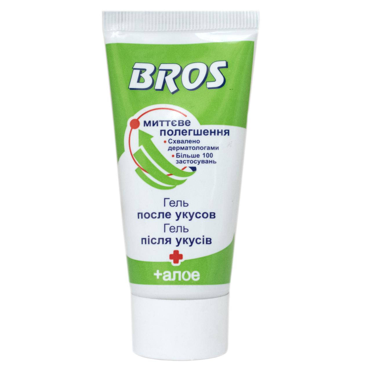 Гель после укусов Bros 35 мл
Гель после укусов Bros 35 мл