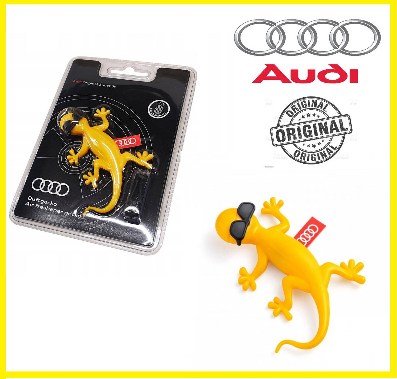Ароматизатор для салона Audi Gekko VAG фруктовый оригинальный в солнцезащитных очках(000087009AR)
Ароматизатор для салона Audi Gekko VAG фруктовый оригинальный в солнцезащитных очках(000087009AR)