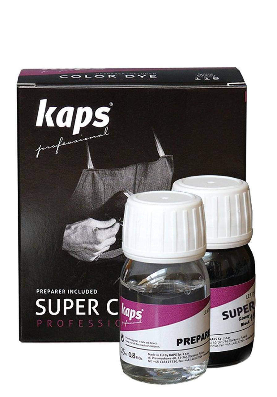 Краска для обуви + средство для подготовки к покраске Kaps Super Color + Preparer 25 ml
Краска для обуви + средство для подготовки к покраске Kaps Super Color + Preparer 25 ml