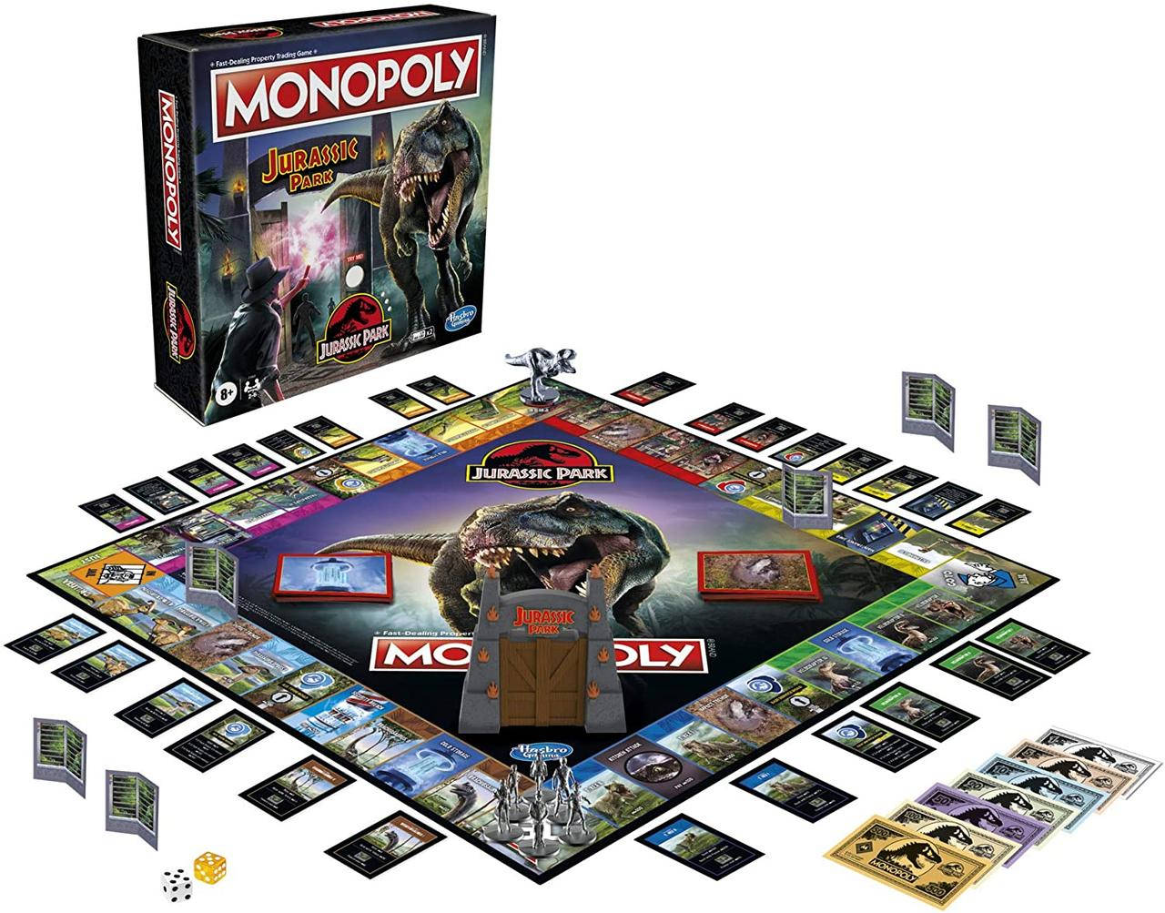 Monopoly монополия Jurassic Park Парк юрского периода Game настольная игра со звуком Hasbro
Monopoly монополия Jurassic Park Парк юрского периода Game настольная игра со звуком Hasbro