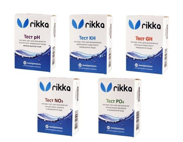 Rikka (Украина) Лаборатория Rikka (рН, GH, KH, NO3, PO4) кислотность, жесткость, фосфаты, нитраты
Rikka (Украина) Лаборатория Rikka (рН, GH, KH, NO3, PO4) кислотность, жесткость, фосфаты, нитраты