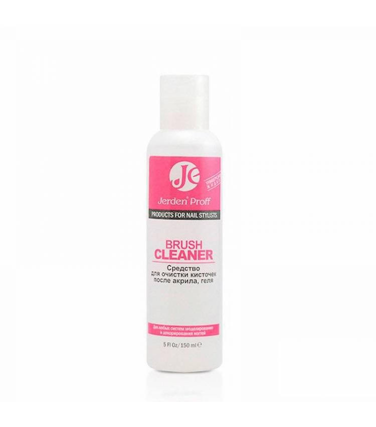 Жидкость для очистки кистей после акрила, геля и гель-лака Jerden Proff Brush Cleaner, 150 мл
Жидкость для очистки кистей после акрила, геля и гель-лака Jerden Proff Brush Cleaner, 150 мл