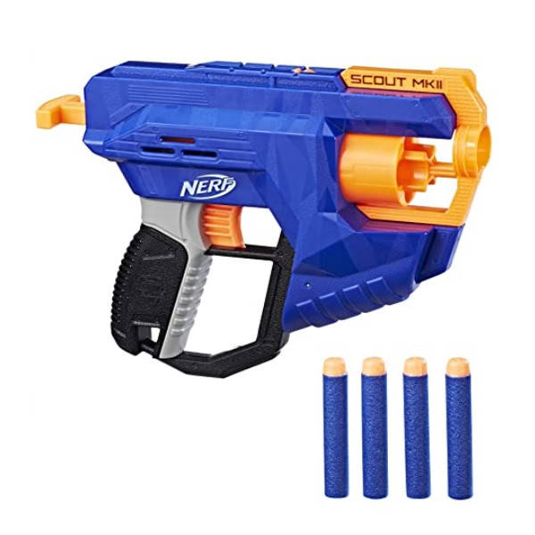 Nerf N-Strike Elite Scout MKII E0824 E4098 Hasbro Нерф Еліт Скаут Бластер Игрушечное оружие Іграшкова зброя, Синий
Nerf N-Strike Elite Scout MKII E0824 E4098 Hasbro Нерф Еліт Скаут Бластер Игрушечное оружие Іграшкова зброя, Синий