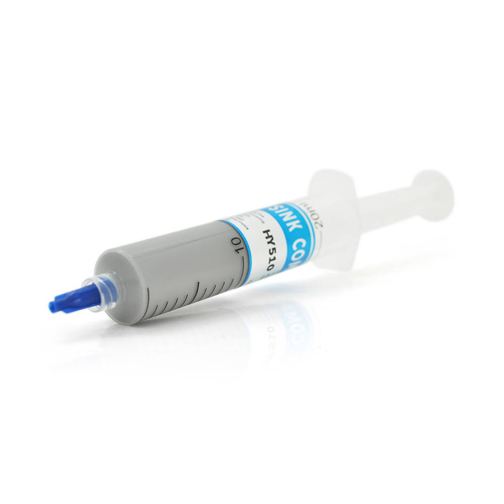 Паста термопровідна HY-510 30g, шприц, Grey,> 1,93W / m-K, <0.225 ° C-in² / W, -30 ° ≈300 °, OEM Q5
Паста термопровідна HY-510 30g, шприц, Grey,> 1,93W / m-K, <0.225 ° C-in² / W, -30 ° ≈300 °, OEM Q5
