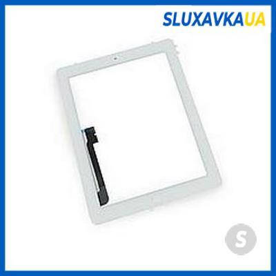 Тачскрин (Сенсор) для планшета Apple iPad 3/iPad 4/A1403/A1416/A1430/A1458/A1459/A1460, белый, (с кнопкой и 
Тачскрин (Сенсор) для планшета Apple iPad 3/iPad 4/A1403/A1416/A1430/A1458/A1459/A1460, белый, (с кнопкой и