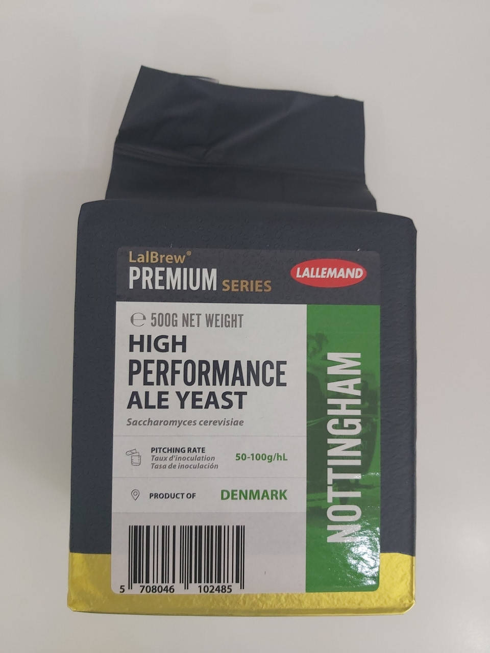 Дріжджі пивні універсальні Lallemand Nottingham ALE 10g /10-20 літрів сусла, Premium серія / Дріжджі для Сидру
Дріжджі пивні універсальні Lallemand Nottingham ALE 10g /10-20 літрів сусла, Premium серія / Дріжджі для Сидру
