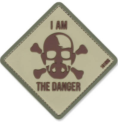 Шеврон 3D PVC на липучке 101INC l am the danger "Я опасность" (11150) (Патч ,Нашивка ,Эмблема), Черный
Шеврон 3D PVC на липучке 101INC l am the danger "Я опасность" (11150) (Патч ,Нашивка ,Эмблема), Черный