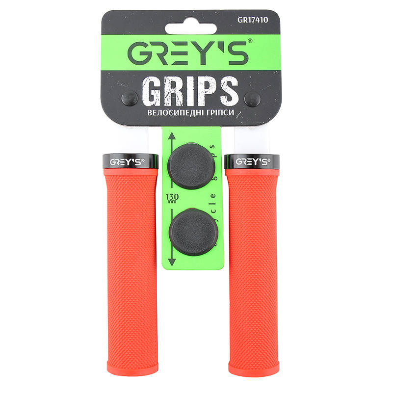 Грипсы руля130мм красные резин. покрытие/односторон.замок для фикс. Greys Grips № GR17410 (2шт.) 
Грипсы руля130мм красные резин. покрытие/односторон.замок для фикс. Greys Grips № GR17410 (2шт.)