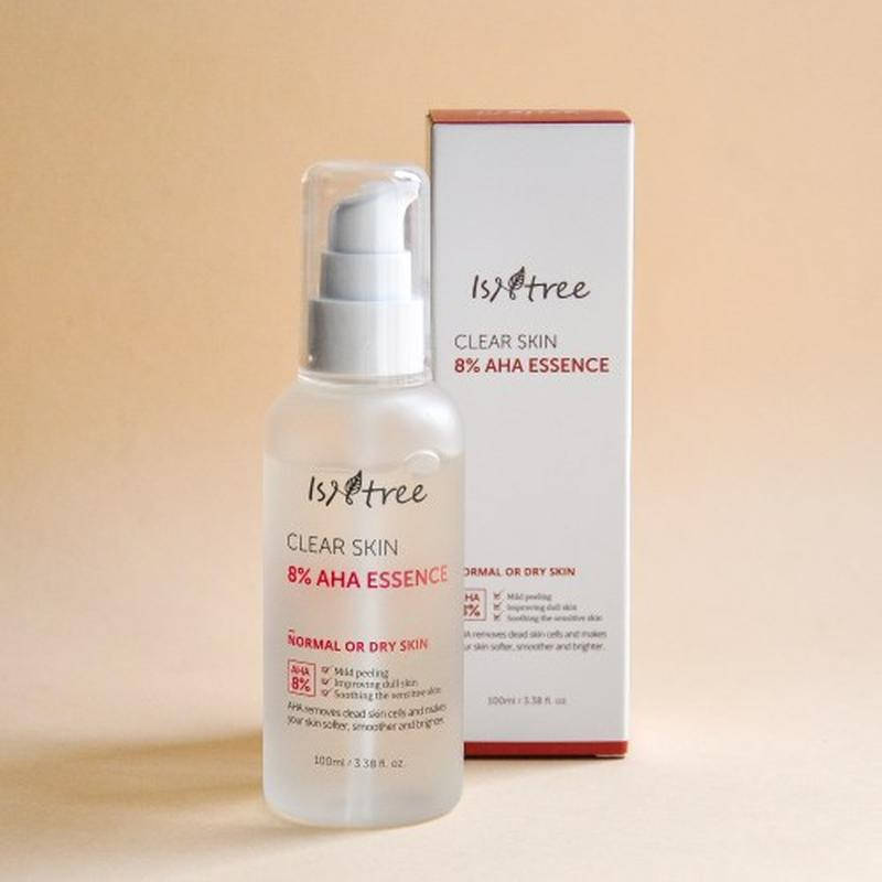 Эссенция для лица с молочной и гликолевой кислотой IsNtree Clear Skin 8% Aha Essence, 100 мл
Эссенция для лица с молочной и гликолевой кислотой IsNtree Clear Skin 8% Aha Essence, 100 мл