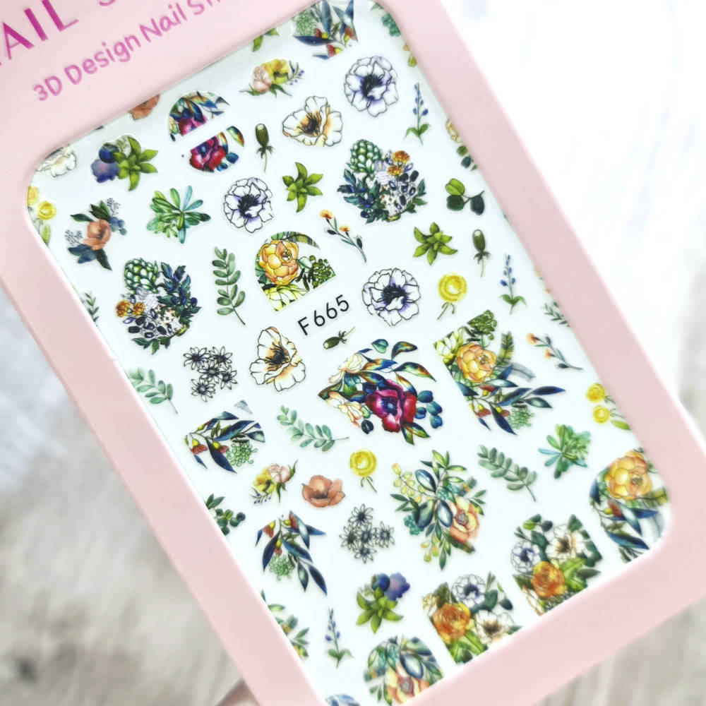 Слайдер дизайн, наклейки для ногтей цветочки, листья, веточки, растения Sweet Nails F665, Черный
Слайдер дизайн, наклейки для ногтей цветочки, листья, веточки, растения Sweet Nails F665, Черный