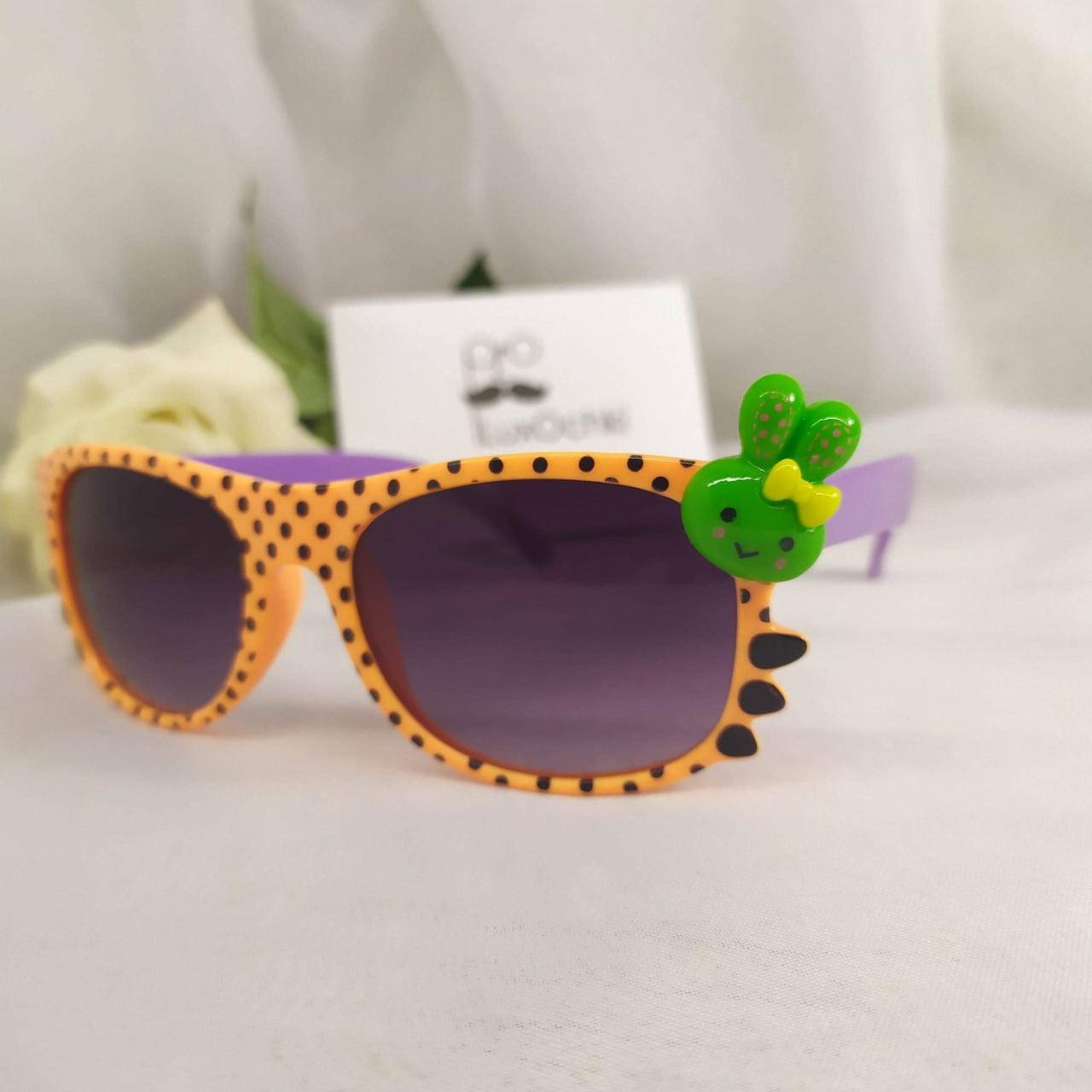 Детские солнцезащитные очки для девочек с зайчиком 
Детские солнцезащитные очки для девочек с зайчиком