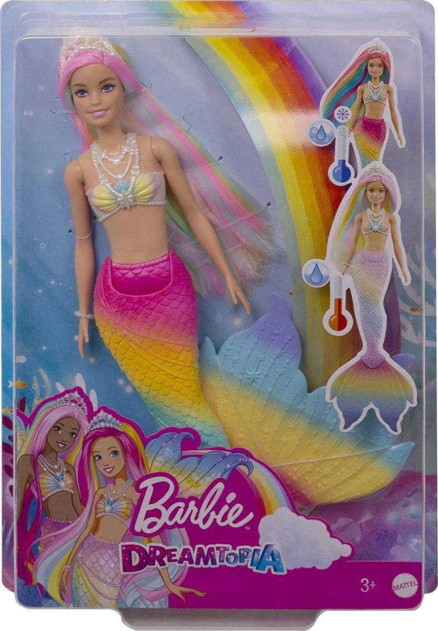 Кукла Барби Русалочка Меняет Цвет Barbie Dreamtopia Rainbow Magic Mermaid Doll Mattel GTF89
Кукла Барби Русалочка Меняет Цвет Barbie Dreamtopia Rainbow Magic Mermaid Doll Mattel GTF89