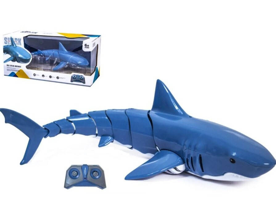 Акула на радиоуправлении Shark Радиоуправляемая интерактивная игрушка Акула
Акула на радиоуправлении Shark Радиоуправляемая интерактивная игрушка Акула