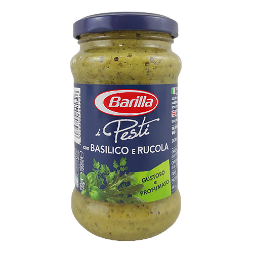 Соус песто Барілла базилік та рукола Barilla basilico e rucola 190g 12шт/ящ (Код : 00-00003943)
Соус песто Барілла базилік та рукола Barilla basilico e rucola 190g 12шт/ящ (Код : 00-00003943)